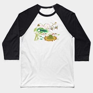 Minhwa: Duck Pond B Type Baseball T-Shirt